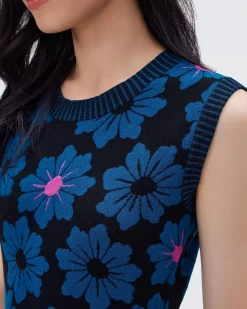 Mylo Knit Jacquard Dress-dvf Shop