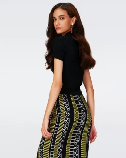 Omisa Knit Top-dvf Outlet