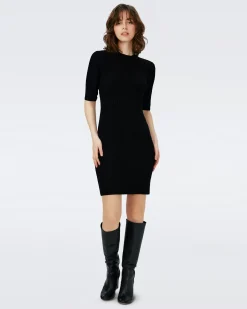 Pam Knit Jacquard Dress-dvf Store