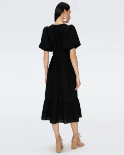 Polina Cotton Dress-dvf Shop