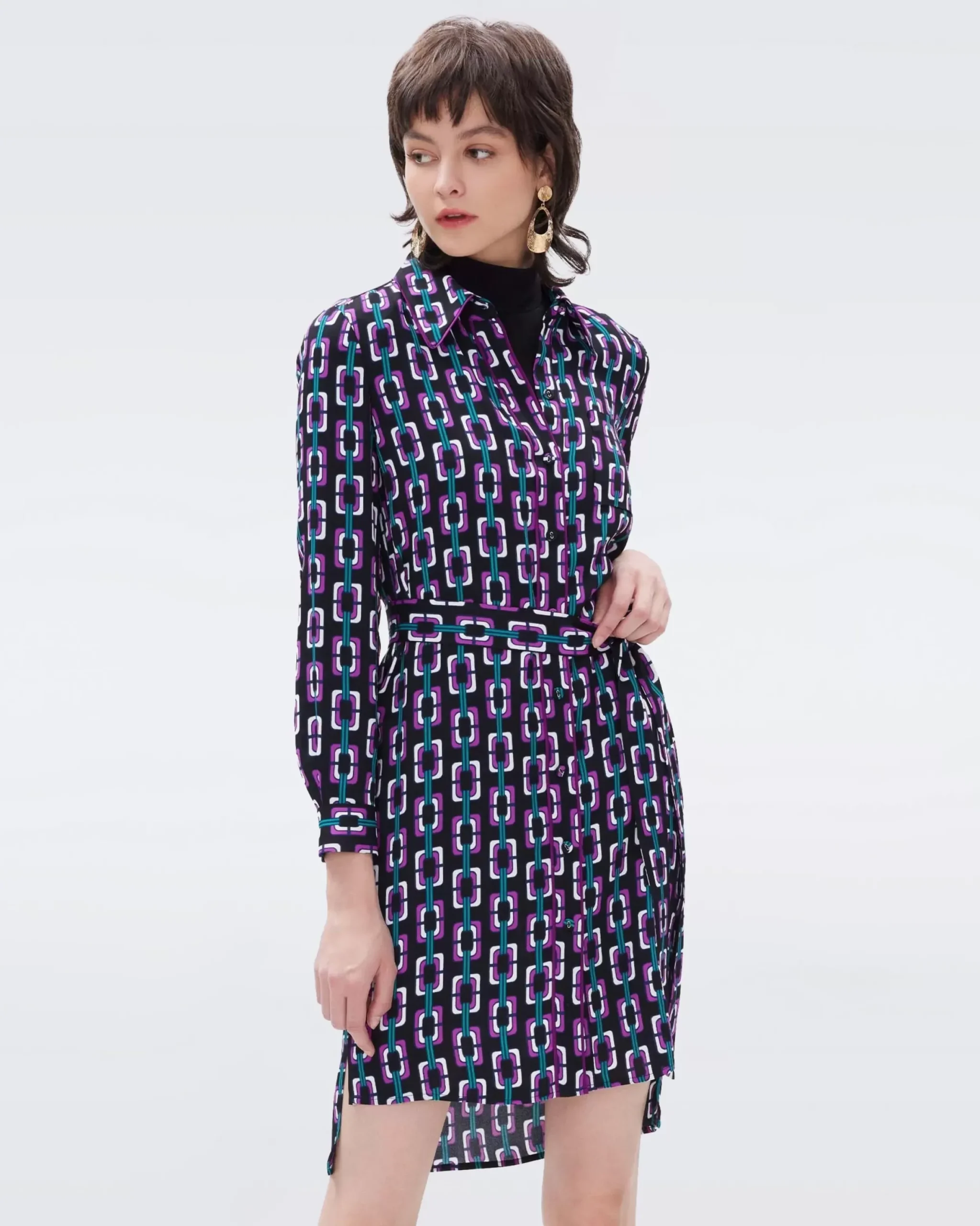 Prita Shirt Dress-dvf Store