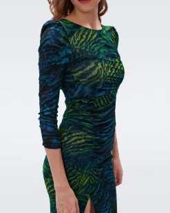 Priyanka Reversible Mesh Dress-dvf Fashion
