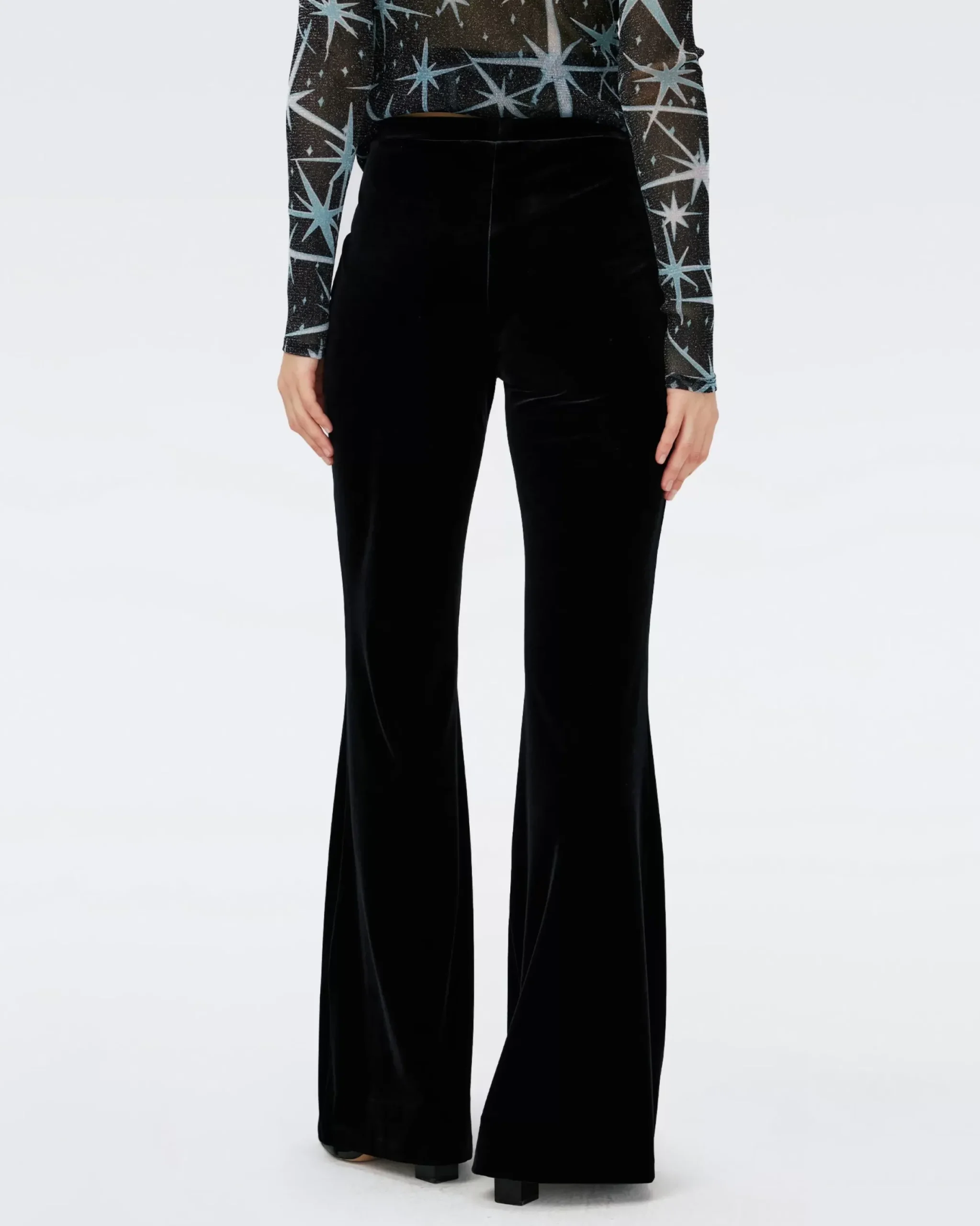 Ruthette Velvet Pants-dvf Outlet