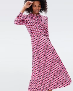 Sana Wrap Dress-dvf Shop