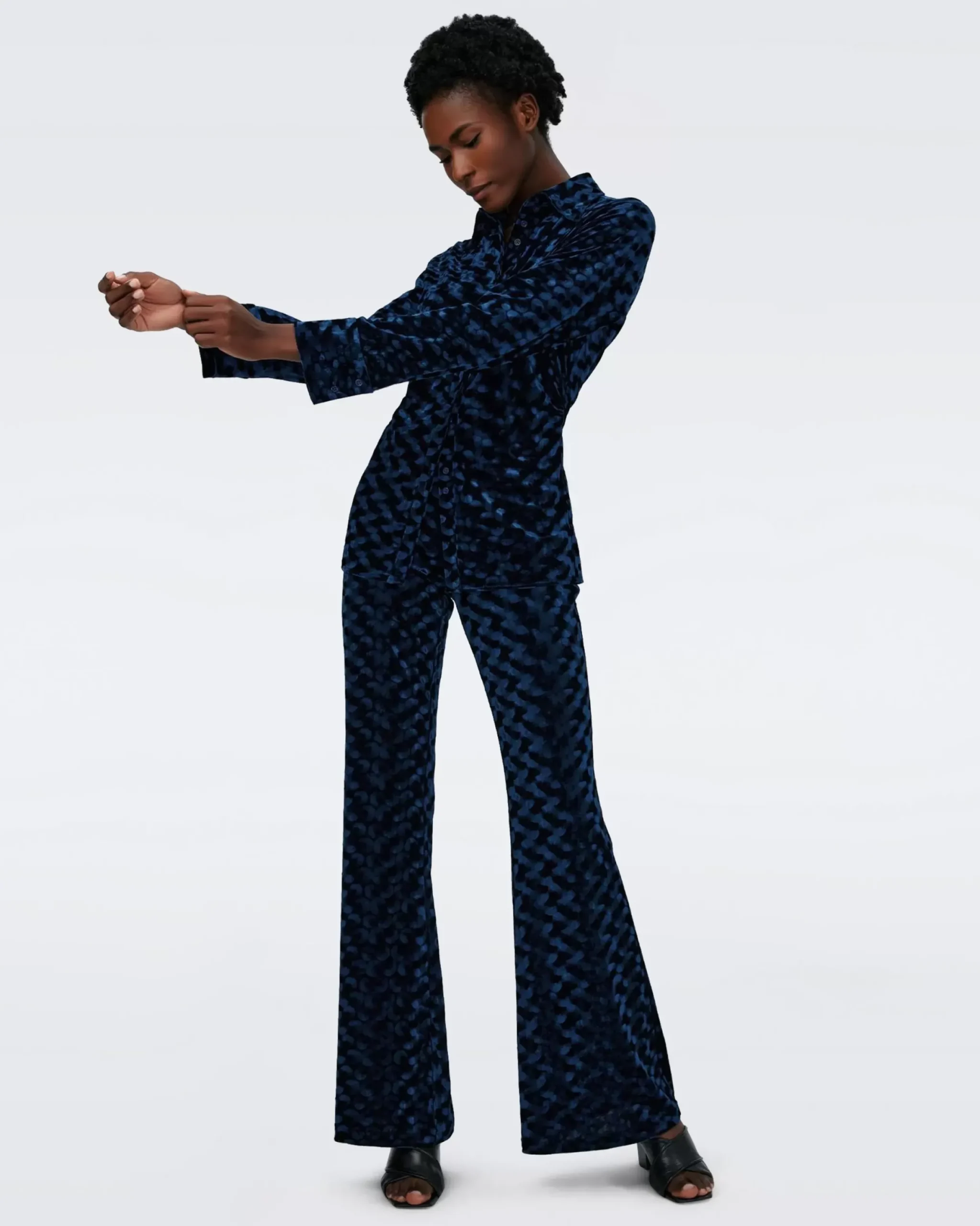Soluck Velvet Top-dvf Sale
