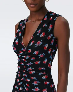 Solveigh Reversible Mesh Dress-dvf Clearance