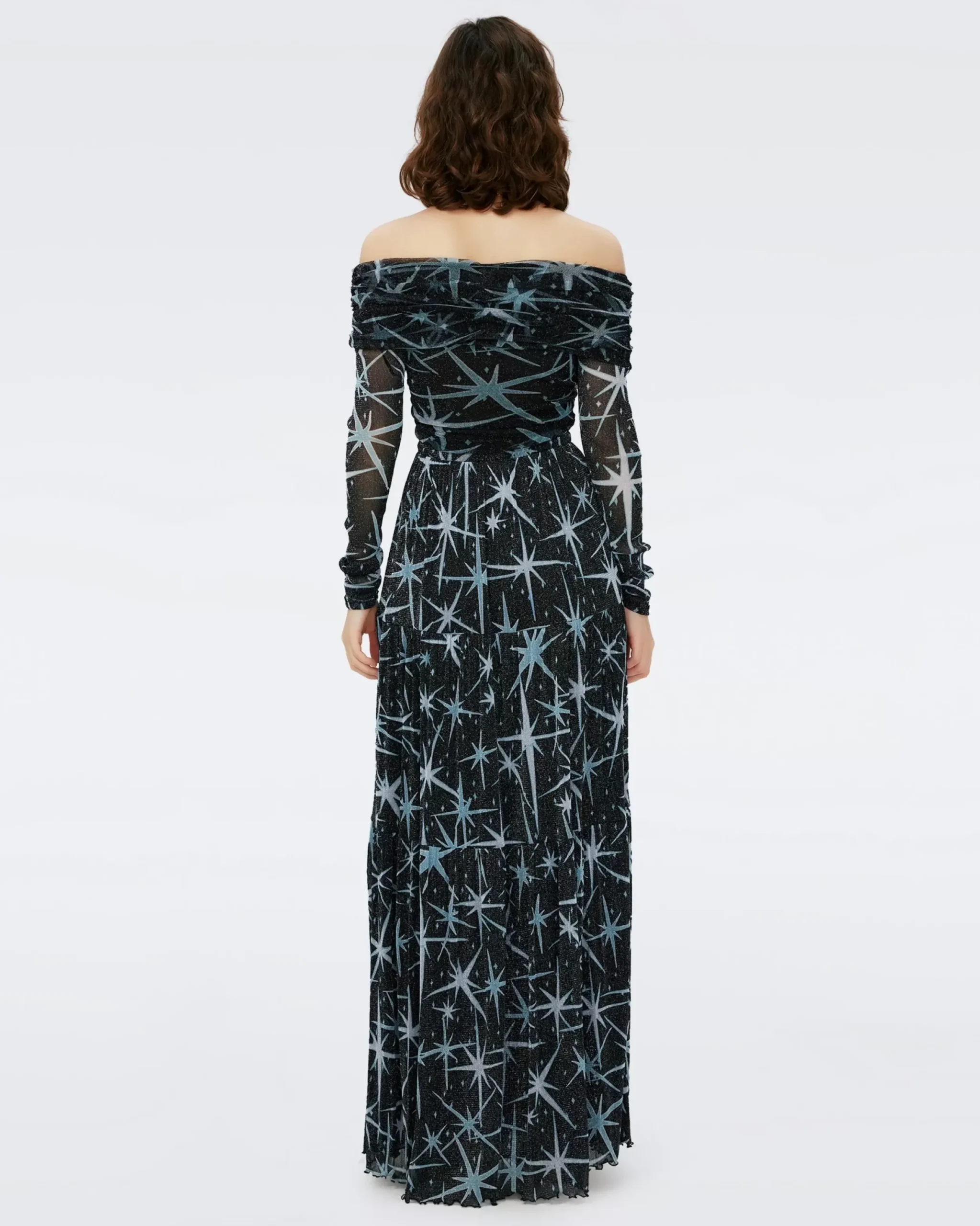 Stassi Metallic Mesh Dress-dvf Hot