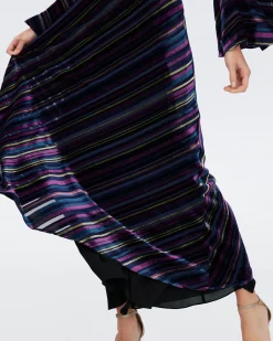 Sudha Velvet Dress-dvf Outlet