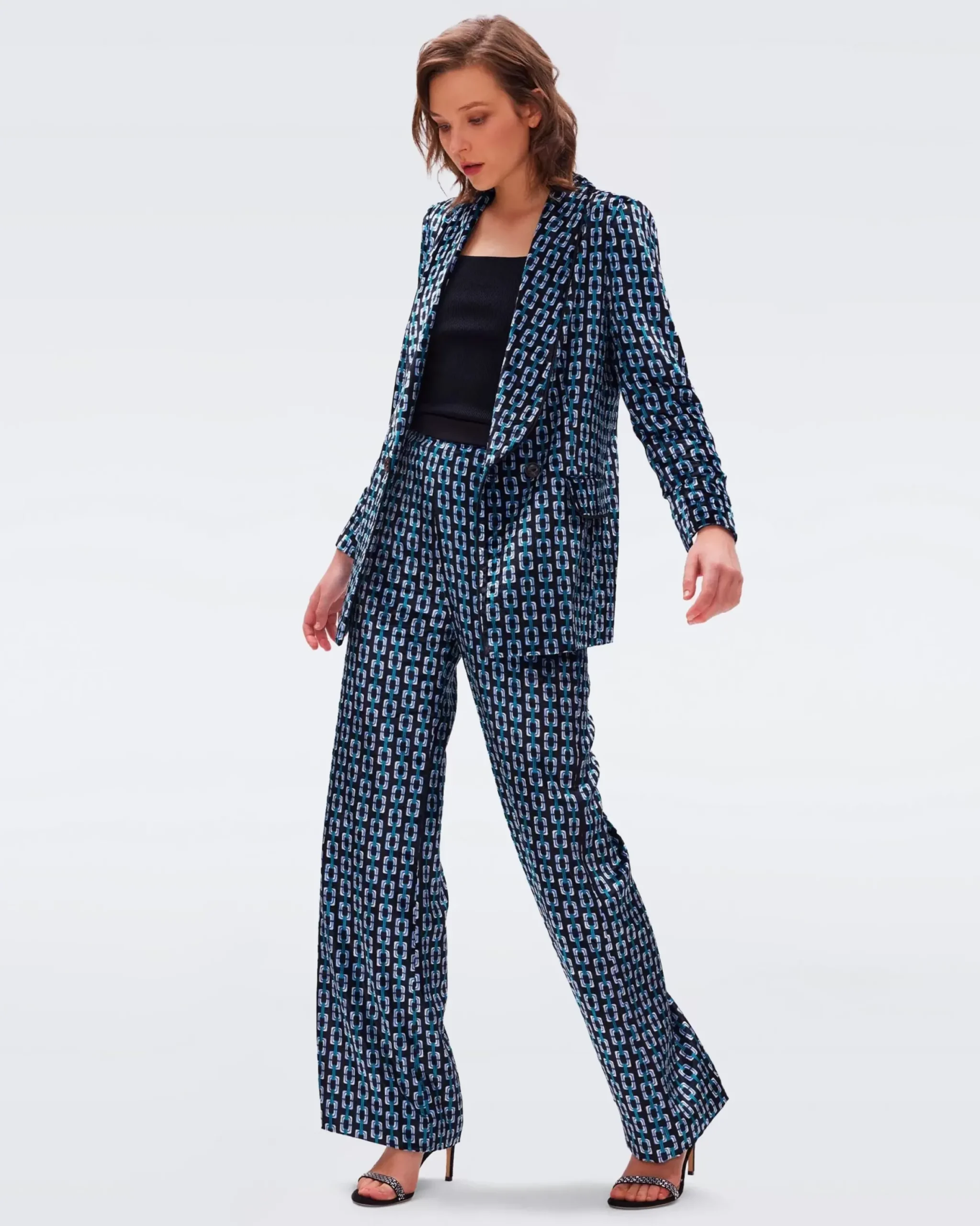 Vegas Velvet Pants-dvf Sale