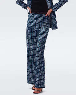 Vegas Velvet Pants-dvf Sale