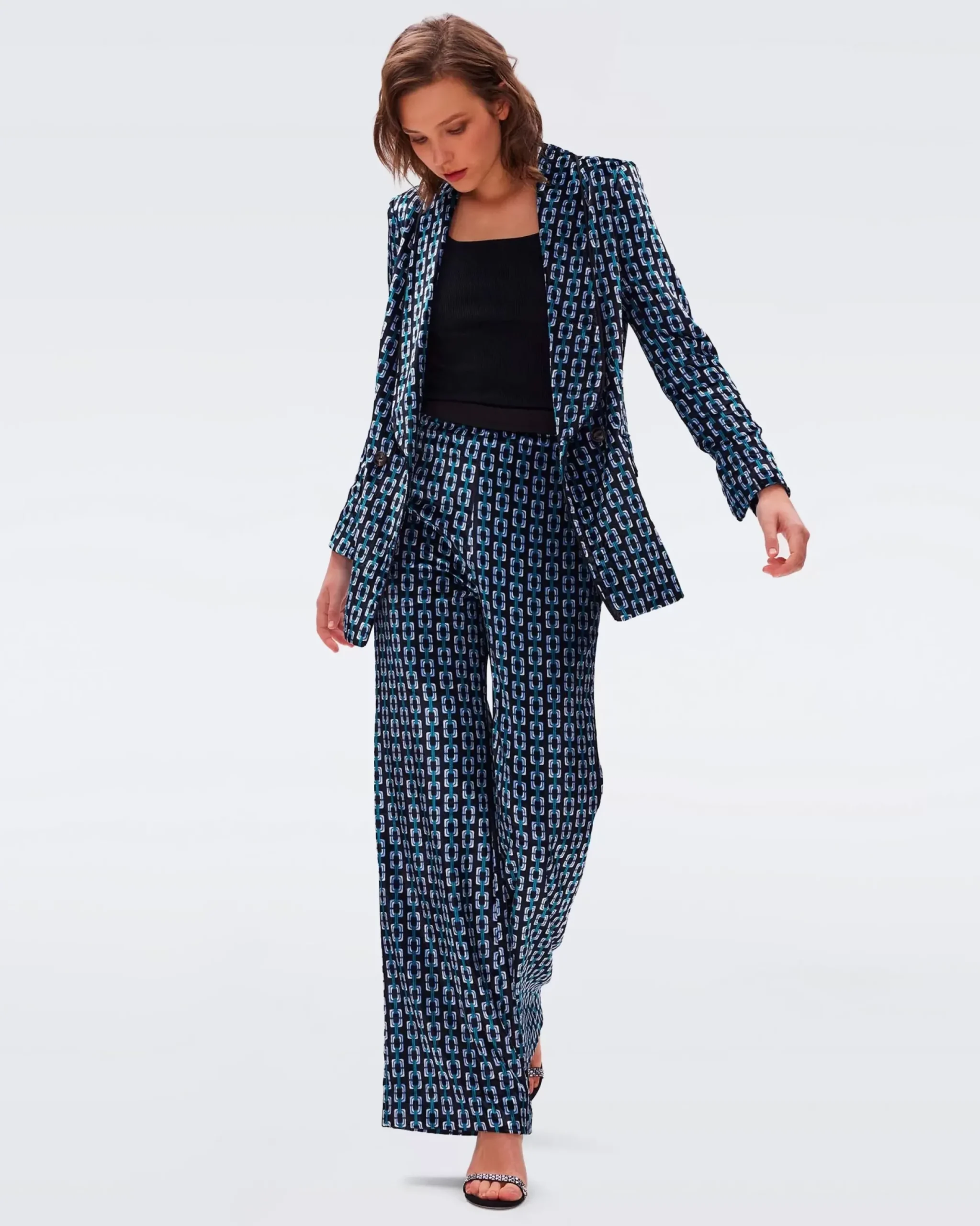 Vegas Velvet Pants-dvf Sale