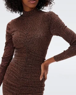 Verina Reversible Mesh Dress-dvf Shop