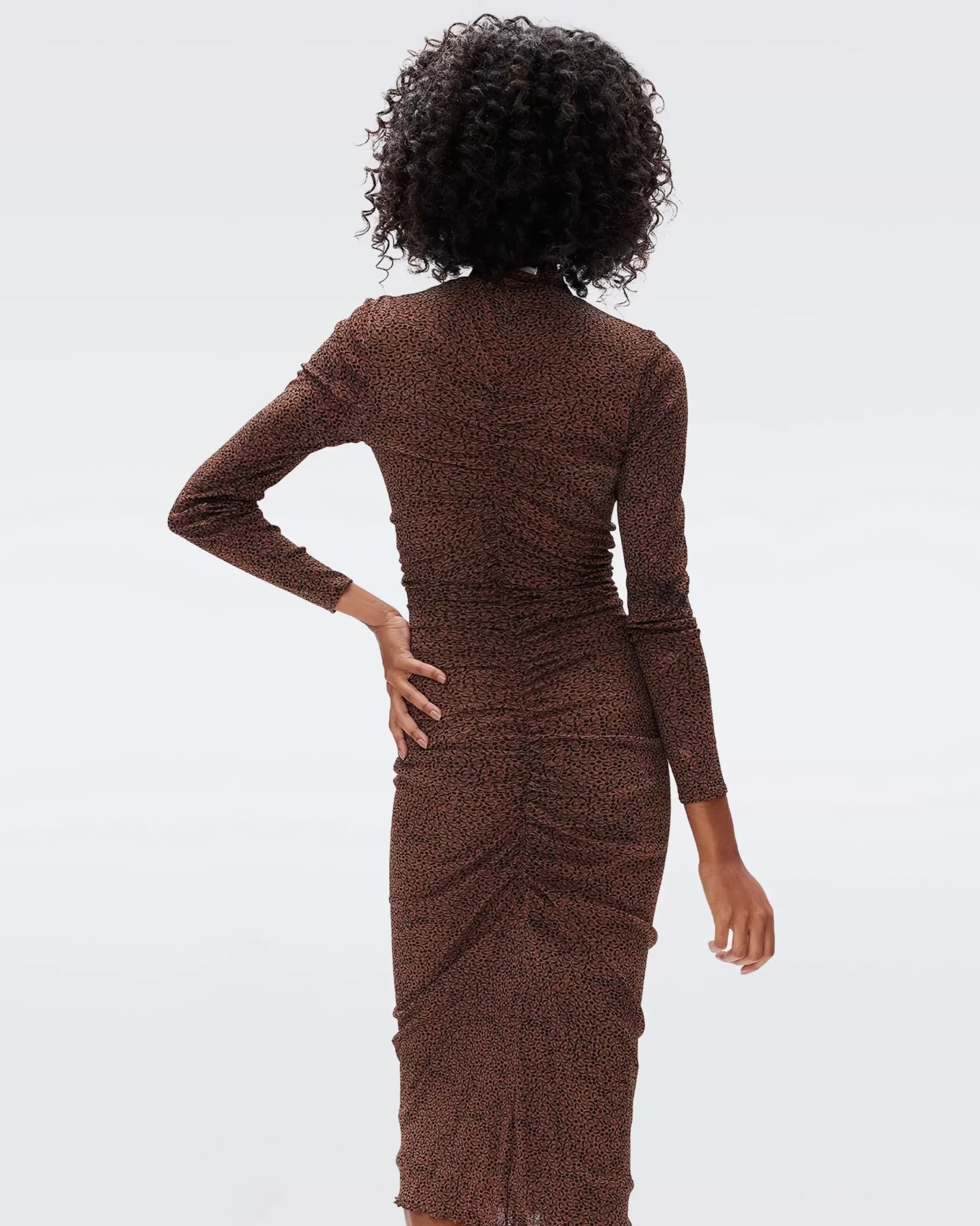 Verina Reversible Mesh Dress-dvf Shop