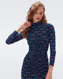 Verina Reversible Mesh Dress-dvf Online