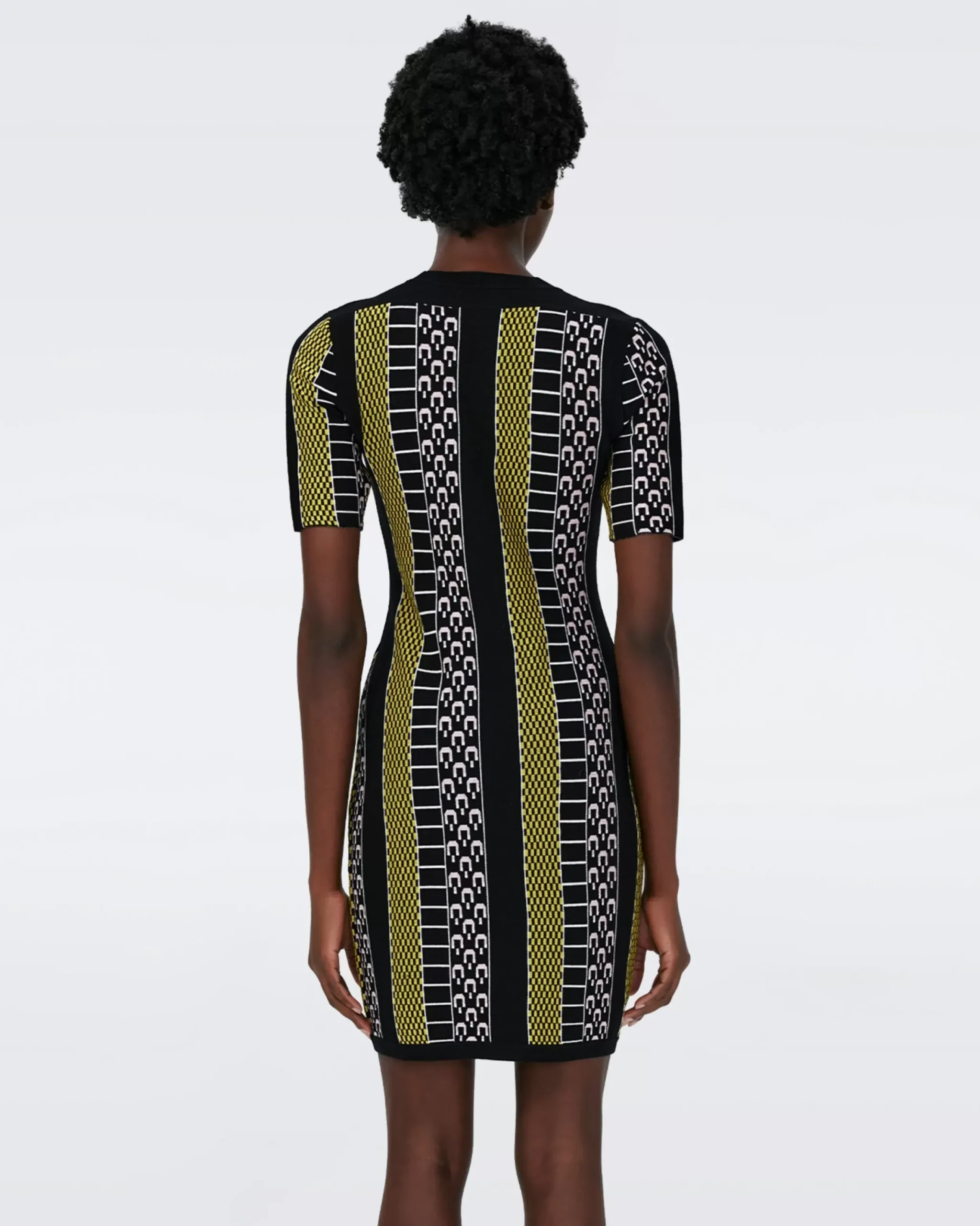 Wilson Knit Jacquard Dress-dvf Hot