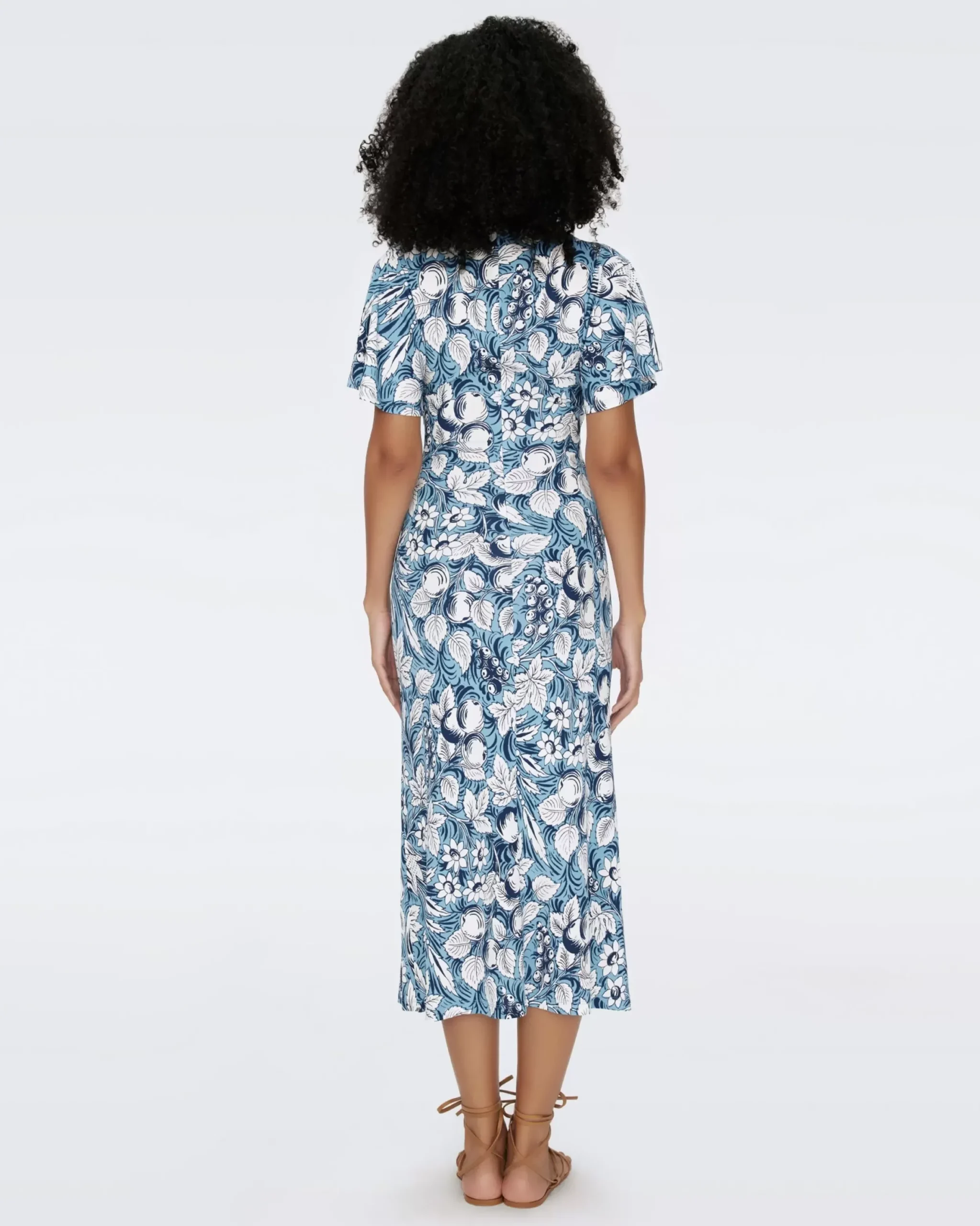 Zetna Wrap Dress-dvf New